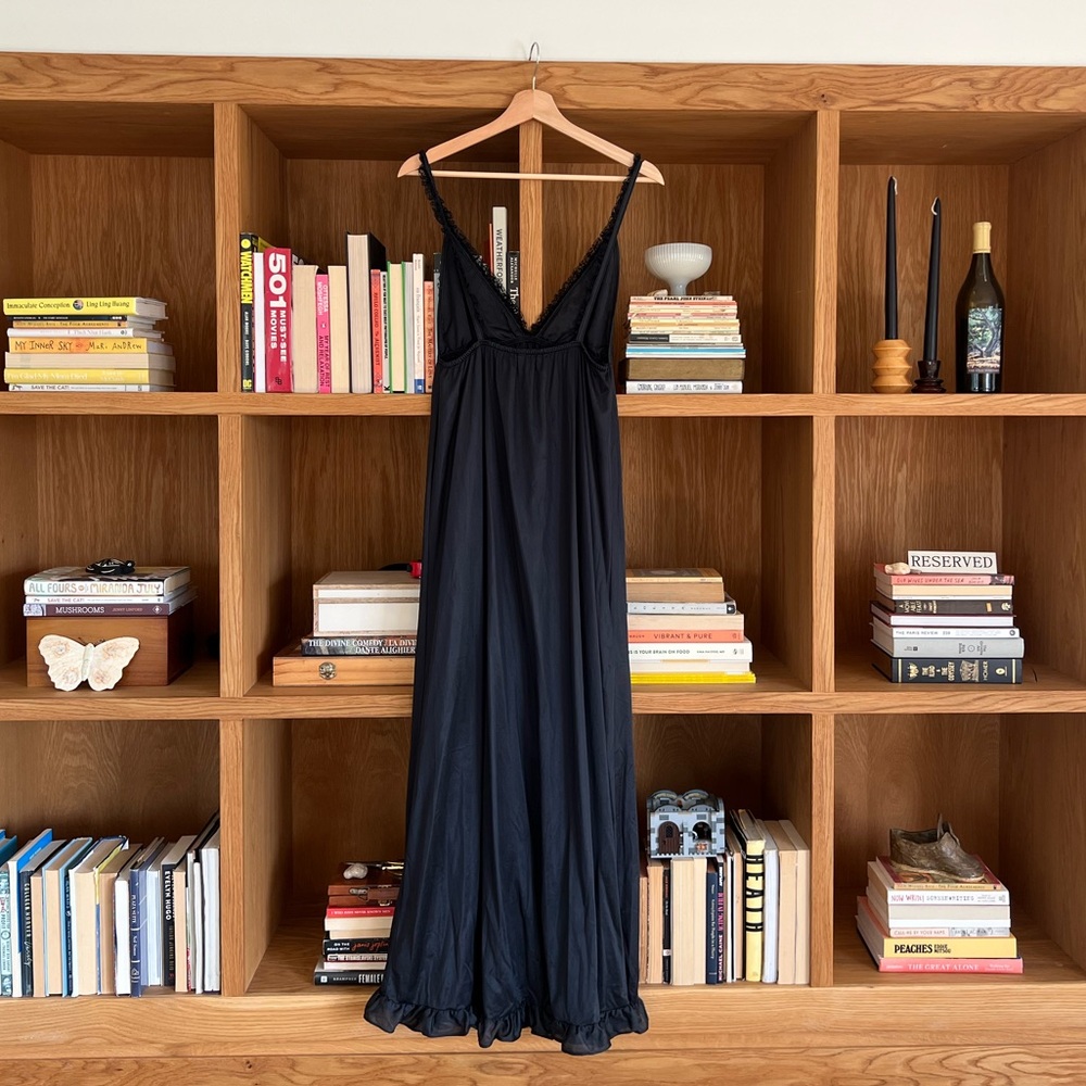Black Slip Dress